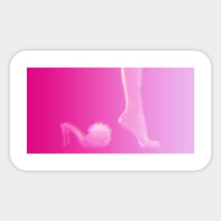 Barbie Feet X-Ray Sticker